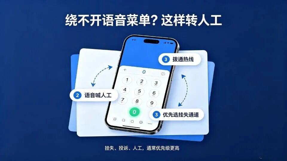 收藏!这份2026各银行官方客服电话+一键转人工指南